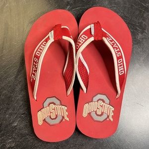 Ohio State Flip Flops Mens Size 9-10